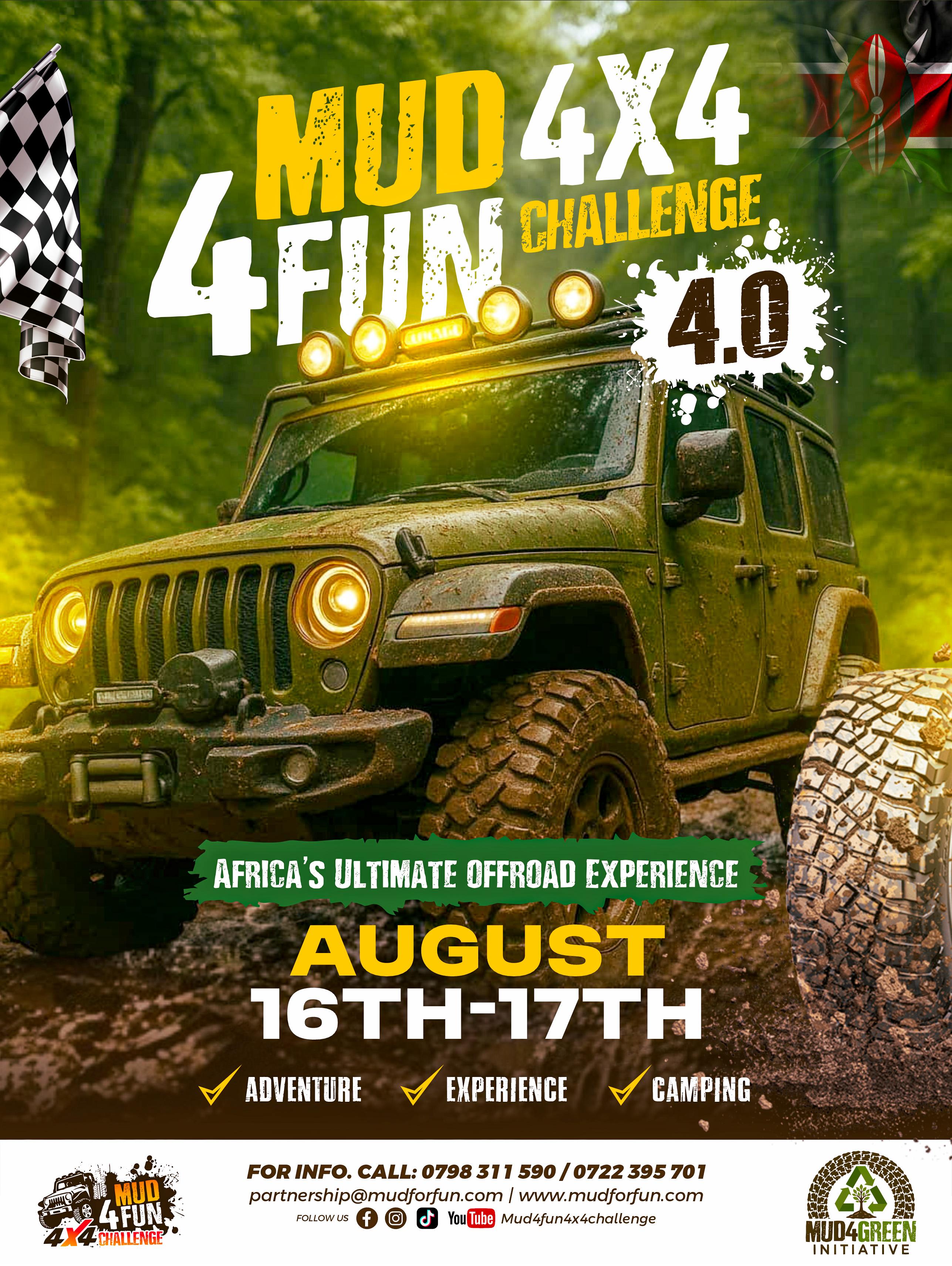 Mud 4 Fun 4.0 Driver Registration