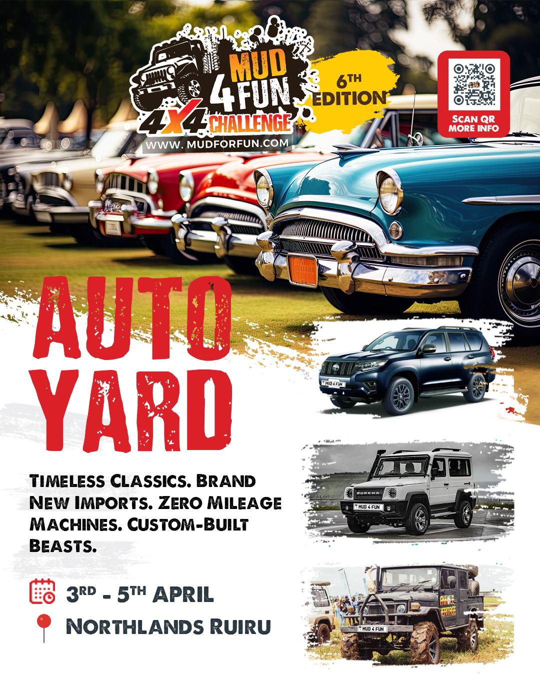 Mud4Fun 4×4 Challenge 6.0 - Auto Yard Listing