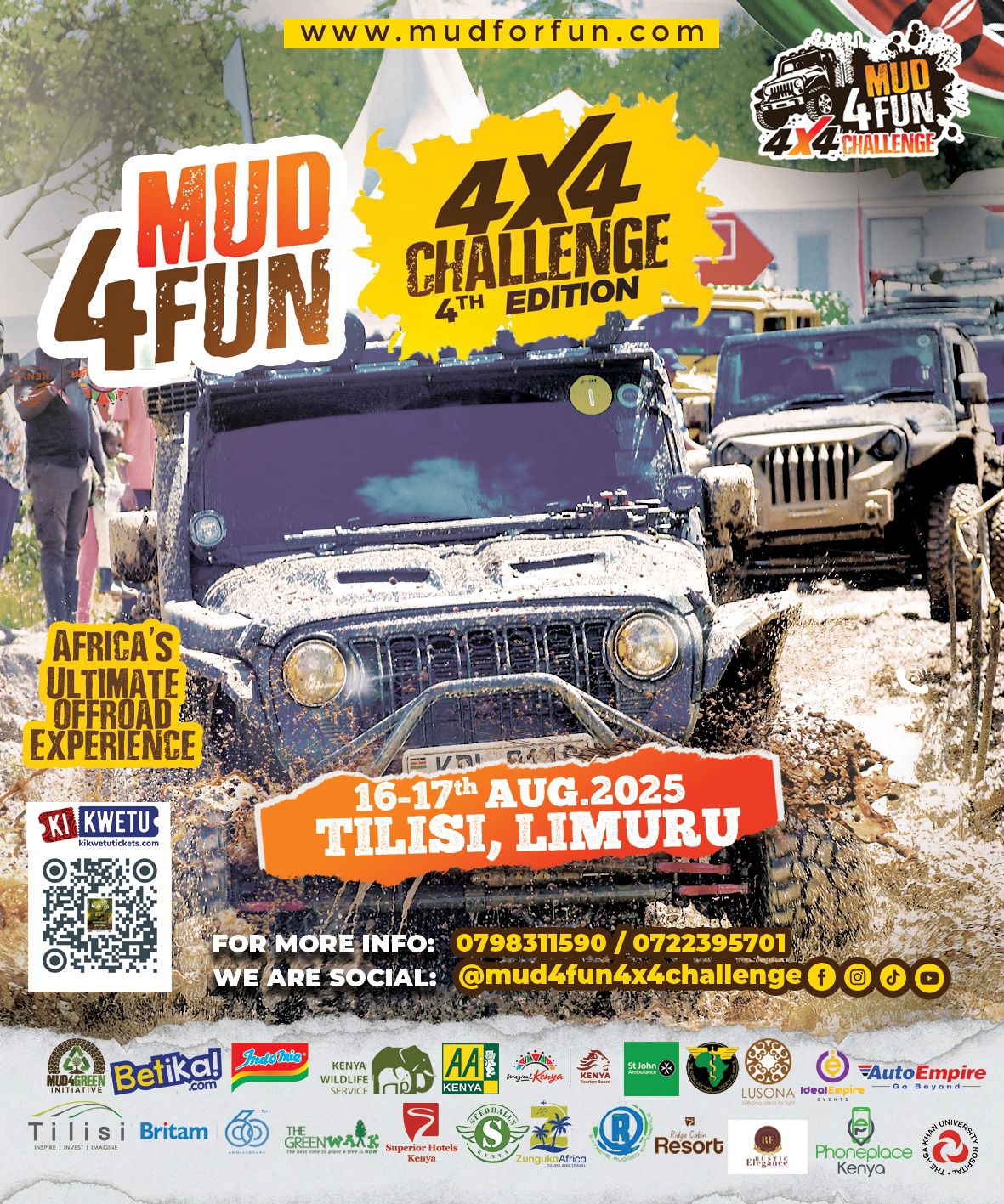 Mud 4 Fun 4×4 Challenge 4.0 Tickets