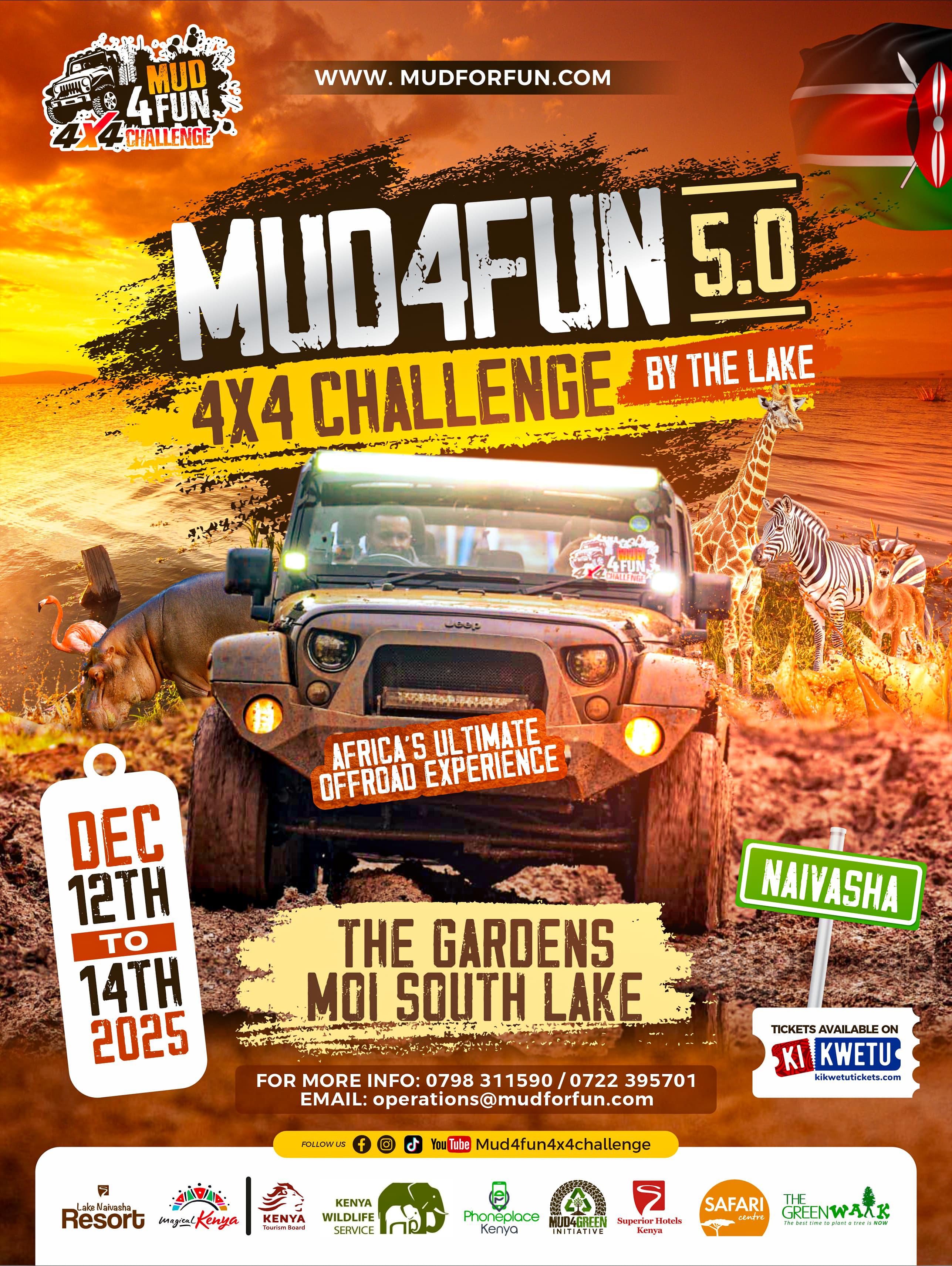 Mud 4 Fun 4×4 Challenge 5.0 Tickets